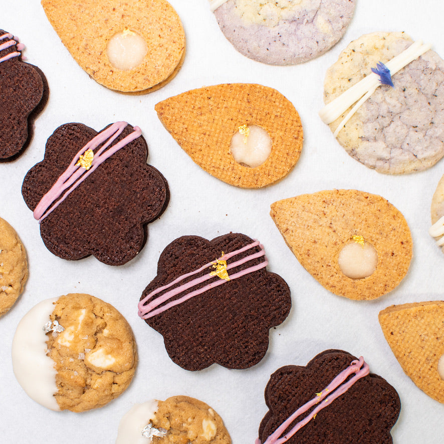 domi x elorea: cookies + cake boxes