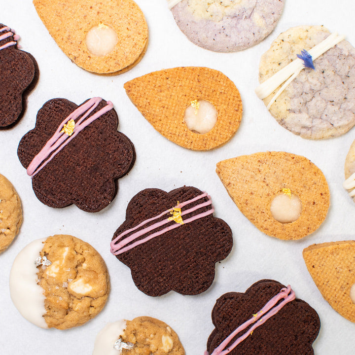 domi x elorea: cookies + cake boxes