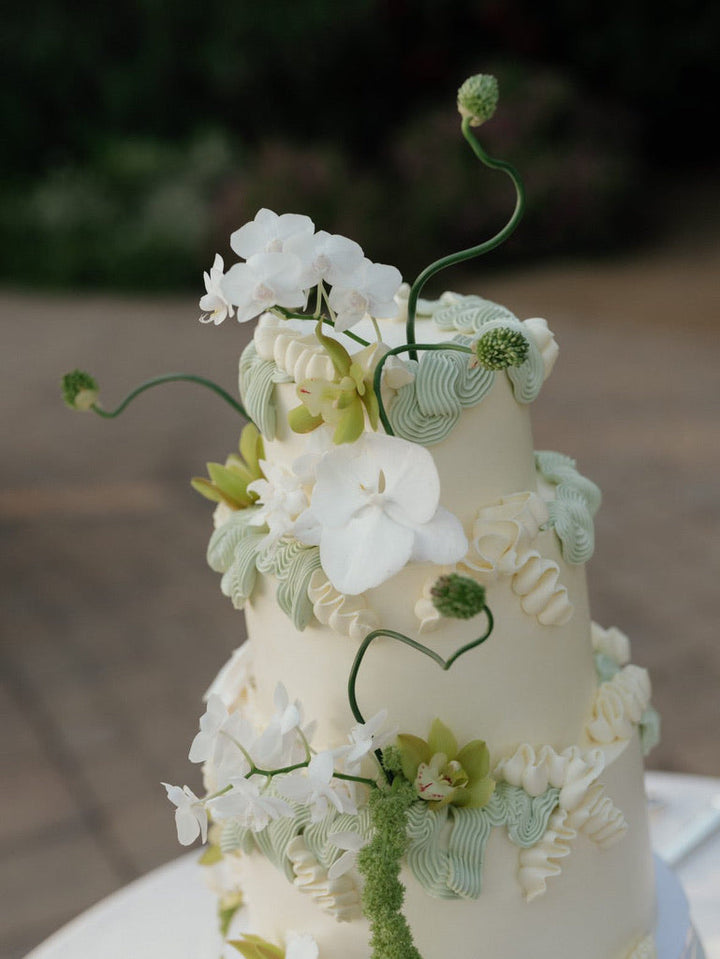 whimsical wedding cake