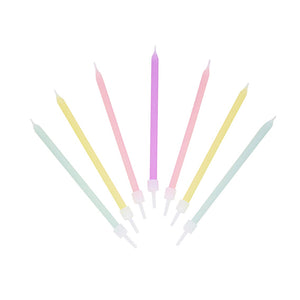 
                  
                    Load image into Gallery viewer, Rainbow Pastel Birthday Candles
                  
                