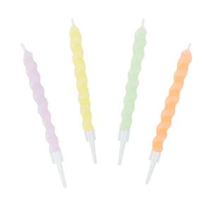 
                  
                    Load image into Gallery viewer, Twisted Pastel Birthday Candles
                  
                