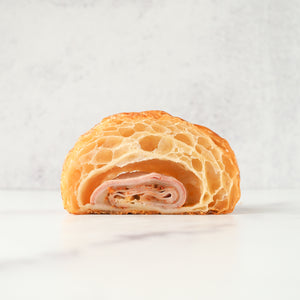 
                  
                    Load image into Gallery viewer, Chili Crisp Ham + Cheese Croissant
                  
                