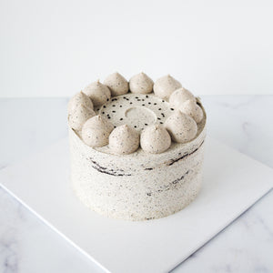 
                  
                    Load image into Gallery viewer, Chocolate Salted Caramel Black Sesame Cake
                  
                